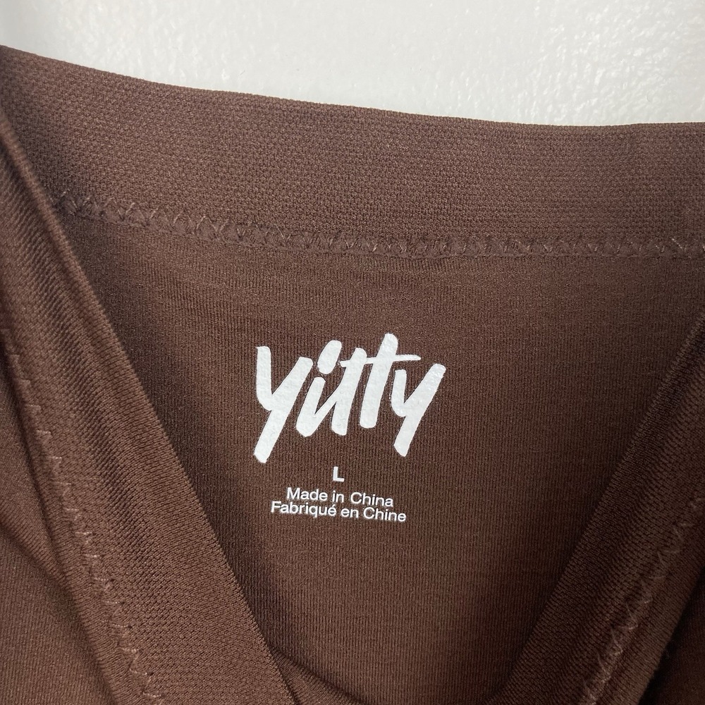NWT Yitty Fabletics Nearly Naked Shaping 5 in 1 Convertible Dress Bossed Brown L - Picture 4 of 9
